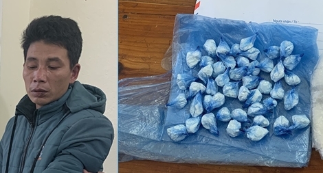 Mua 40 triệu đồng heroin về chia nhỏ bán kiếm lời