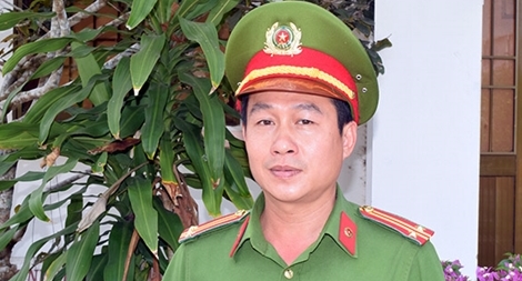 Trưởng Công an xã gần dân, tận tụy với công việc