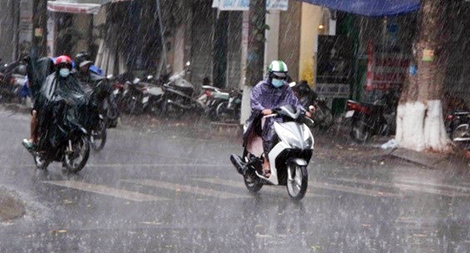 Không khí lạnh tràn về, Bắc Bộ mưa nhiều nơi