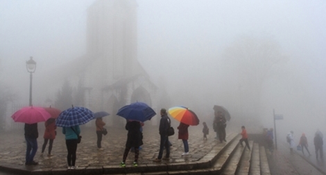 Miền Bắc mưa phùn và sương mù, trời rét ẩm