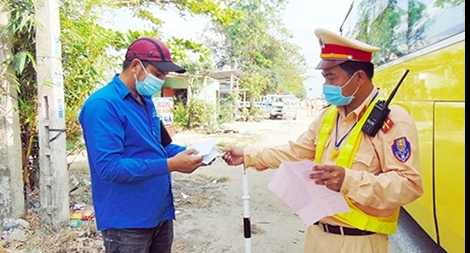 Đảm bảo trật tự an toàn giao thông trên các tuyến đường trọng điểm