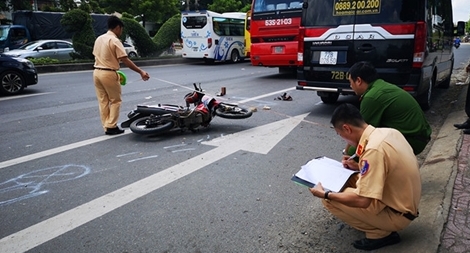 Tìm người biết thông tin vụ tai nạn ở quận Ba Đình