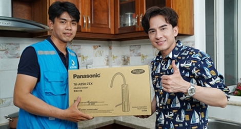 Giải mã sức hút máy lọc nước ion kiềm Panasonic mới tại Thế Giới Điện Giải