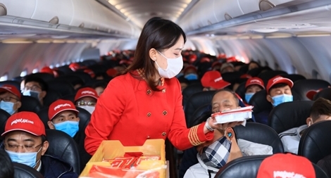 VietJet khai thác trở lại một số đường bay quốc tế
