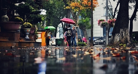 Hà Nội có mưa, trời lạnh 20 độ C