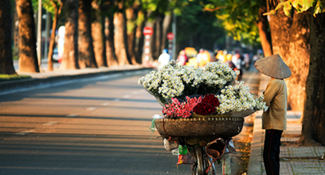 Miền Bắc mưa nắng đan xen, nhiệt độ tăng nhanh