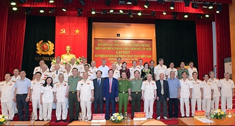 Gặp mặt truyền thống cán bộ Công an chi viện chiến trường miền Nam