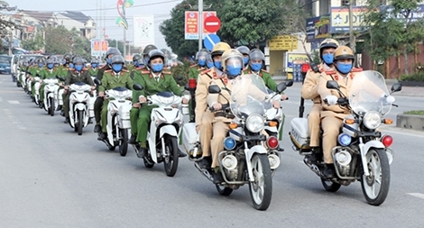 Lực lượng Công an bảo vệ tuyệt đối an ninh, an toàn Bầu cử đại biểu Quốc hội khóa XV và đại biểu HĐND các cấp nhiệm kỳ 2021-2026