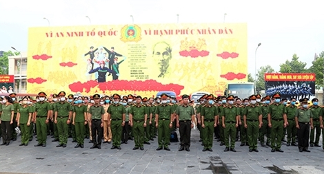 Tăng cường hơn 4.000 CBCS đảm bảo ANTT cho Ngày bầu cử