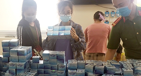 Đường dây sản xuất, buôn bán hàng tấn mỹ phẩm giả thương hiệu DAKAMI