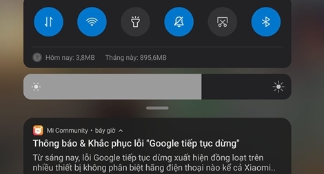 Ứng dụng Google trên Android “dừng hoạt động”