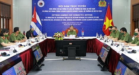 Làm sâu sắc hơn quan hệ hợp tác giữa Bộ Công an Việt Nam và Bộ Nội vụ Cuba