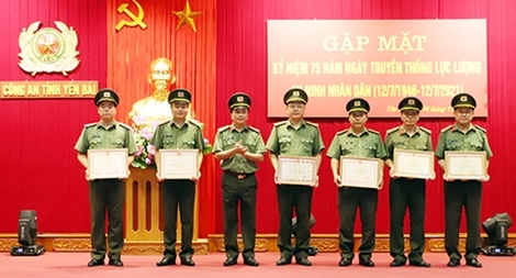 Công an Yên Bái kỷ niệm 75 năm truyền thống lực lượng ANND
