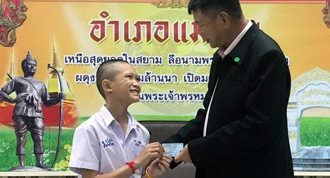 Đội bóng "Lợn hoang" hạnh phúc khi được cấp quốc tịch Thái Lan