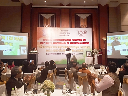 Kỷ niệm 150 năm ngày sinh Mahatma Gandhi