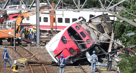 Hé lộ nguyên nhân thực sự gây ra vụ tai nạn đường sắt kinh hoàng tại Đài Loan
