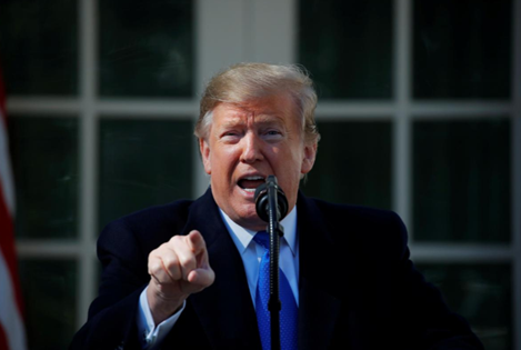 Tổng thống Trump chính thức ban bố tình trạng khẩn cấp quốc gia