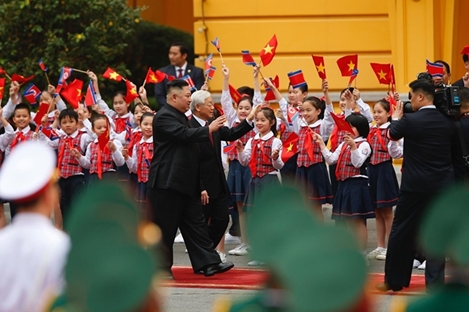 Báo Triều Tiên: Chủ tịch Kim Jong-un hi vọng nâng tầm quan hệ với Việt Nam