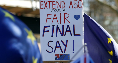 Anh chấp nhận lùi thời hạn Brexit sau 3 ngày bỏ phiếu "nghẹt thở"