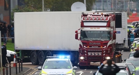 Anh công bố nguyên nhân tử vong vụ 39 thi thể trong container