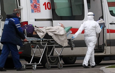 Số ca mắc COVID-19 mới tại Nga phá vỡ mọi kỷ lục