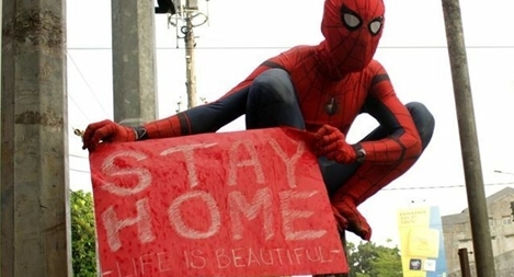 "Siêu anh hùng" tham gia cuộc chiến chống COVID-19