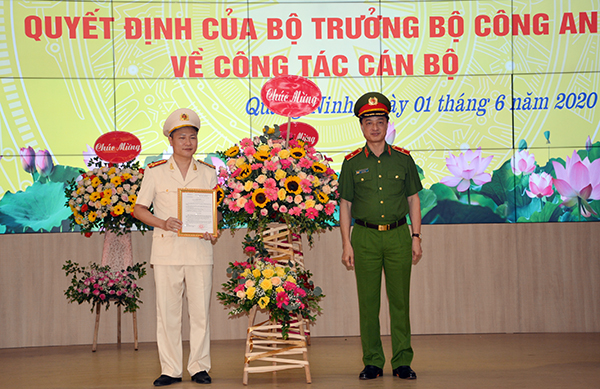 New Director of Quang Ninh Provincial Police appointed | Báo Công an ...