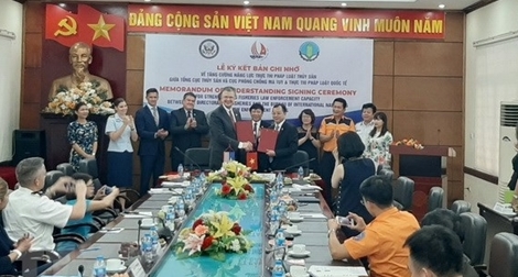 Việt Nam - Mỹ ký thỏa thuận tăng cường thực thi pháp luật thuỷ sản