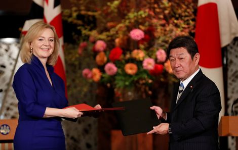 Anh, Nhật ký kết thỏa thuận quan trọng đầu tiên hậu Brexit