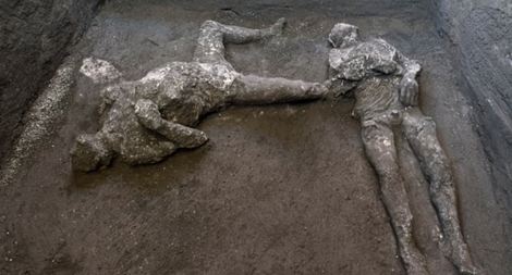 Phát hiện xác nô lệ và chủ nhân thời La Mã còn nguyên vẹn  