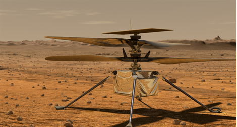 Trực thăng NASA lập kỳ tích với chuyến bay lịch sử trên hành tinh đỏ