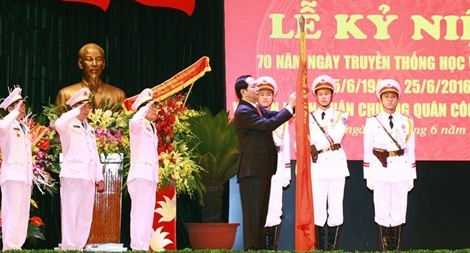 Học viện An ninh nhân dân kỷ niệm 70 năm Ngày truyền thống