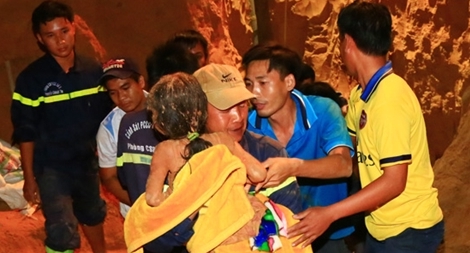 Những hình ảnh chân thực về sự hy sinh của người chiến sĩ Công an