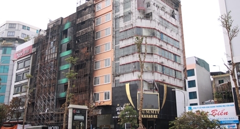 Nhiều phố Karaoke "xơ xác" sau trận hỏa hoạn kinh hoàng