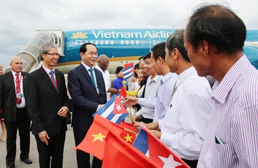 "Tự hào về mối quan hệ mẫu mực, trước sau như một Việt Nam - Cuba"