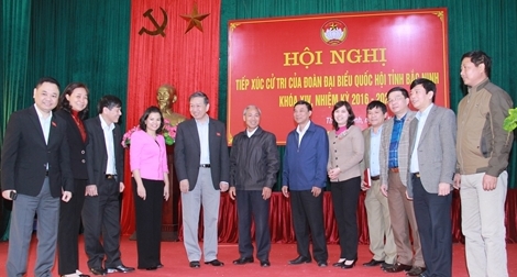 Bộ trưởng Tô Lâm tiếp xúc cử tri huyện Thuận Thành, tỉnh Bắc Ninh