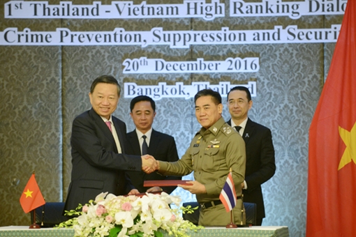 "Đối thoại cấp cao" Việt Nam - Thái Lan về phòng, chống tội phạm và các vấn đề an ninh