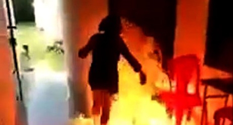 Chế xăng để cùng chết vì bạn gái đòi chia tay