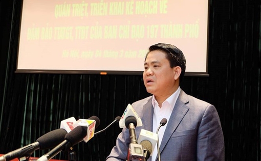 Chủ tịch Hà Nội Nguyễn Đức Chung "bắt bệnh" dẹp lấn chiếm vỉa hè như thế nào?