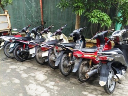 Công an phường Xuân Đỉnh tìm chủ sở hữu xe