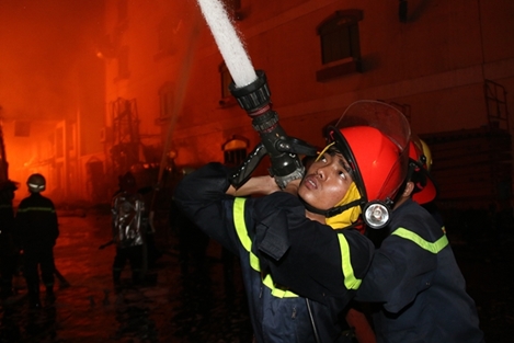 Đã tìm ra nguyên nhân vụ cháy ở Công ty Kwong Lung-Meko