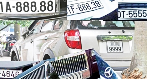 Có thể thu được 100.000 tỉ đồng nếu đấu giá biển số ô tô