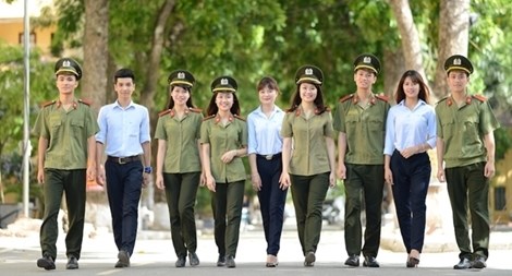 Học viện ANND công bố điểm chuẩn trúng tuyển hệ dân sự năm 2017