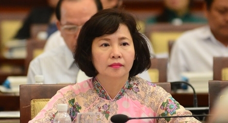 Miễn nhiệm chức vụ Thứ trưởng Bộ Công thương Hồ Thị Kim Thoa