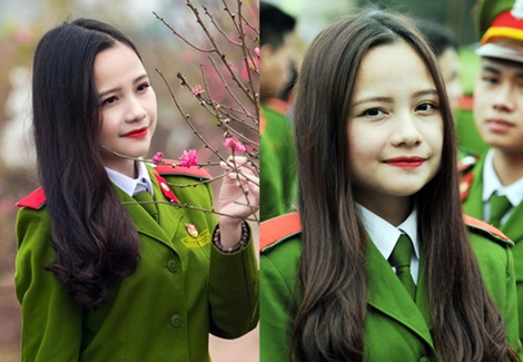 Nữ sinh viên Cảnh sát xinh đẹp đang làm cộng đồng mạng phát "sốt" vì... học giỏi