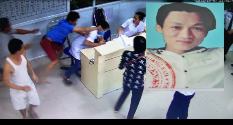Vào thăm "chiến hữu" đang cấp cứu, đánh bác sĩ, bảo vệ ngất xỉu