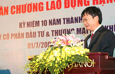 Bắt ông Đinh Mạnh Thắng về hành vi tham ô tài sản