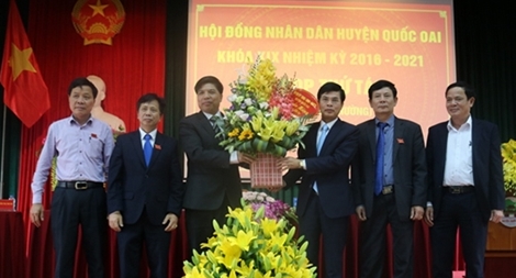 Huyện Quốc Oai có Chủ tịch UBND mới 