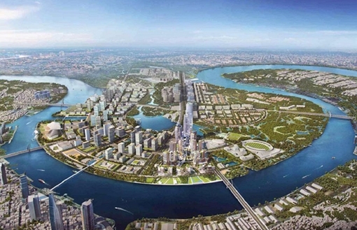 Bản đồ quy hoạch Thủ Thiêm và chuyện “con voi tham nhũng chui lọt lỗ kim”