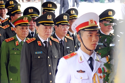 Lực lượng CAND thành kính tưởng nhớ Đại tướng, Chủ tịch nước Trần Đại Quang